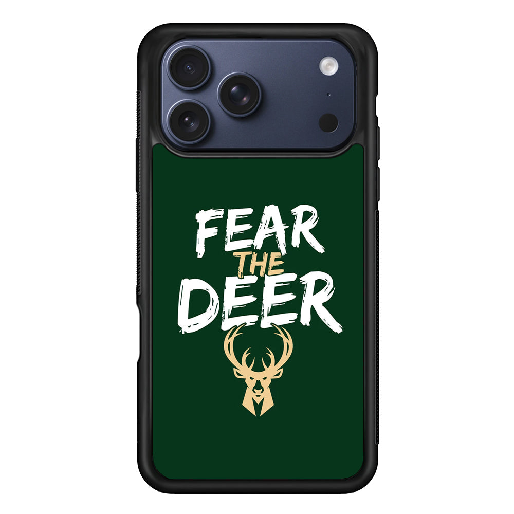 Milwaukee Bucks Deer iPhone 17 Pro Max Case | Slim Protective Cover for iPhone 17 Pro Max