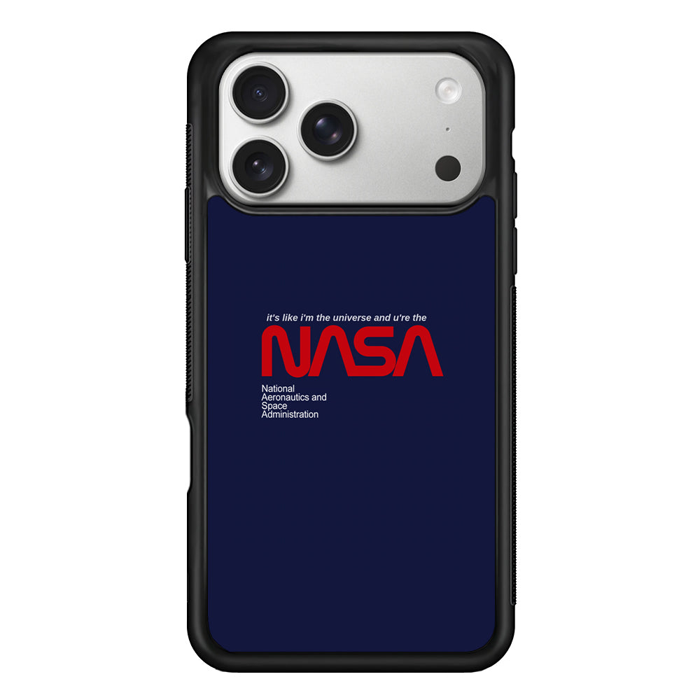 Nasa Like The Universe iPhone 17 Pro Case | Slim Protective Case for iPhone 17 Pro