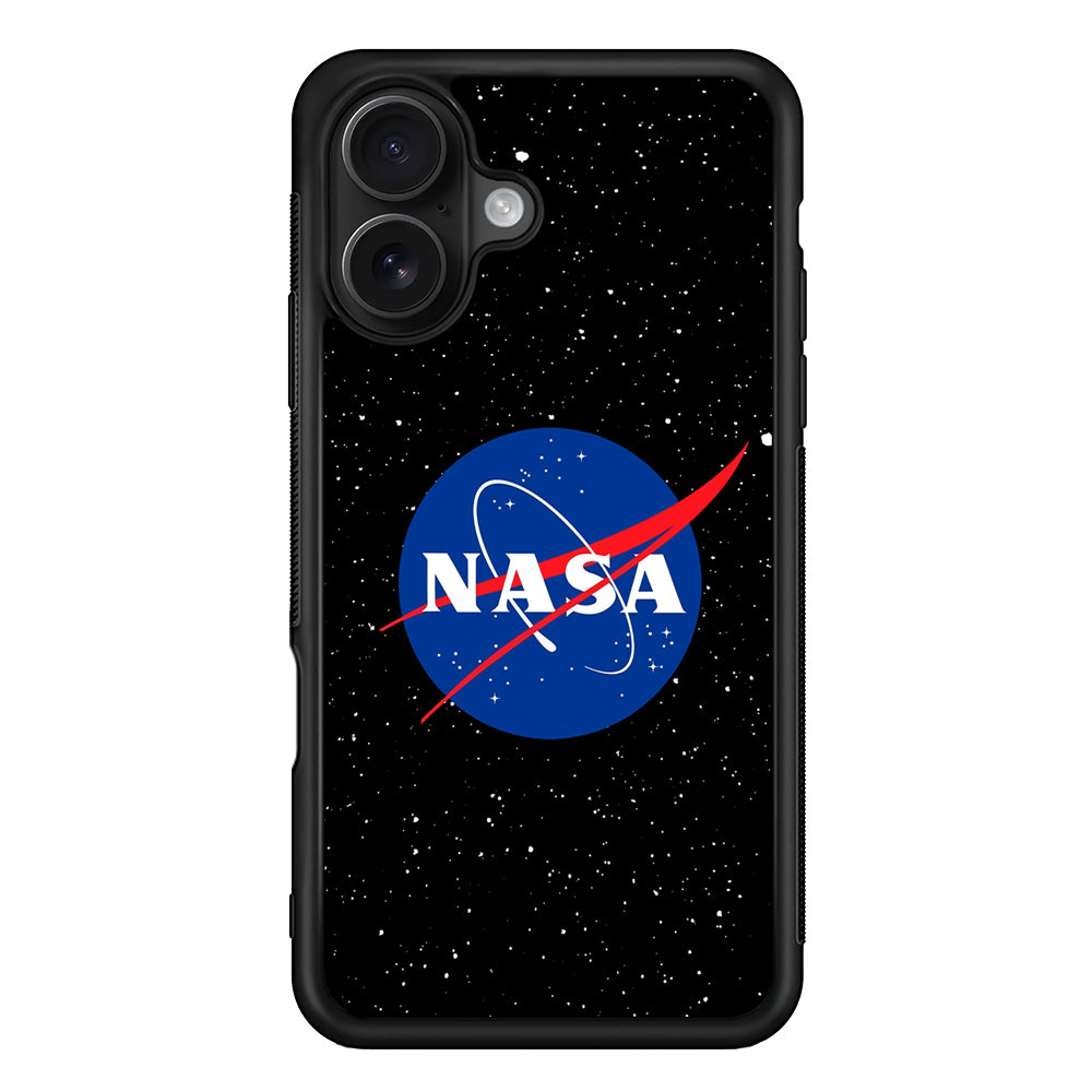 Nasa Logo Galaxy Space iPhone 16 Case - Oxvistore