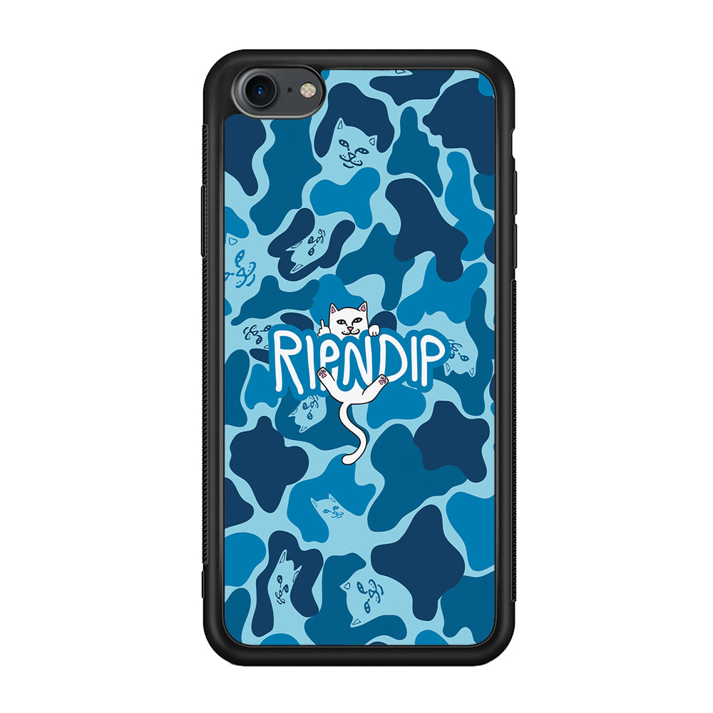 Rip N Dip Blue Camo iPhone 8 Case | Slim Rubber Case for iPhone 8