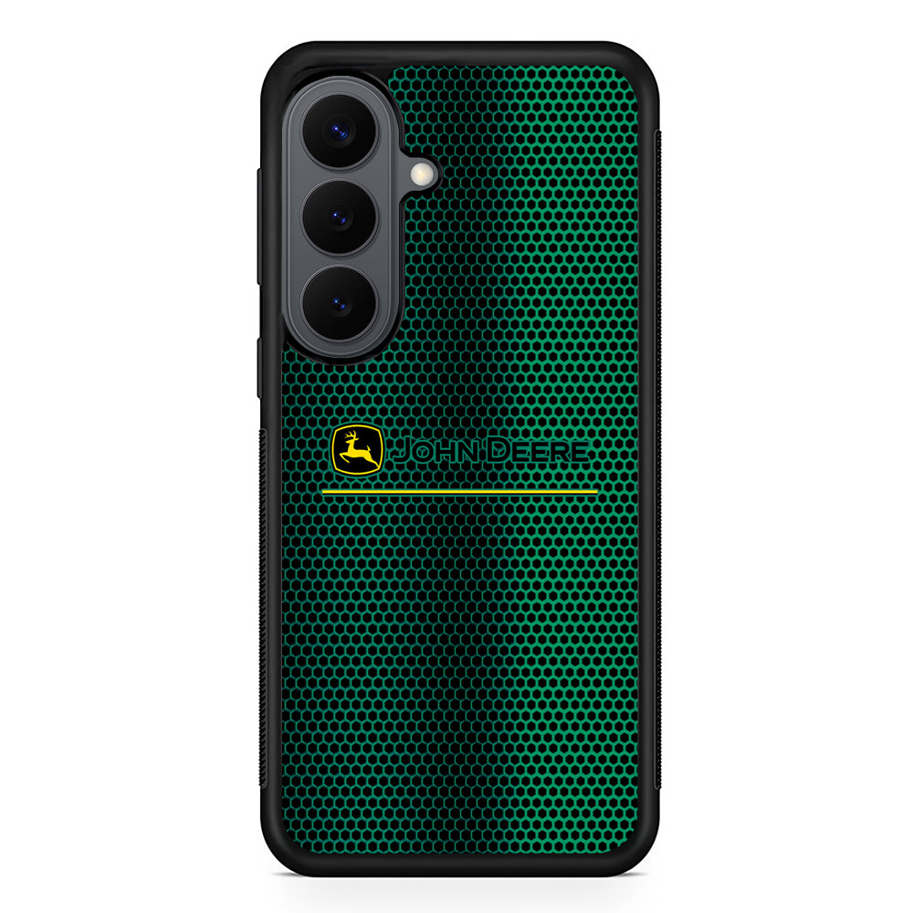 John Deere Luxury Hexagon Samsung Galaxy S26 Plus Case | Slim Rubber Case for Samsung Galaxy S26 Plus