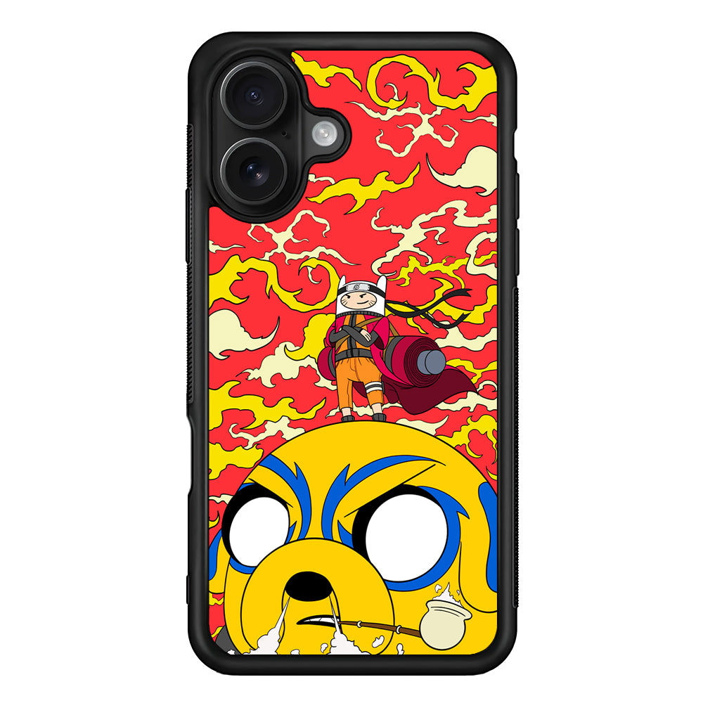 Finn Uzumaki Adventure Time iPhone 16 Case - Oxvistore