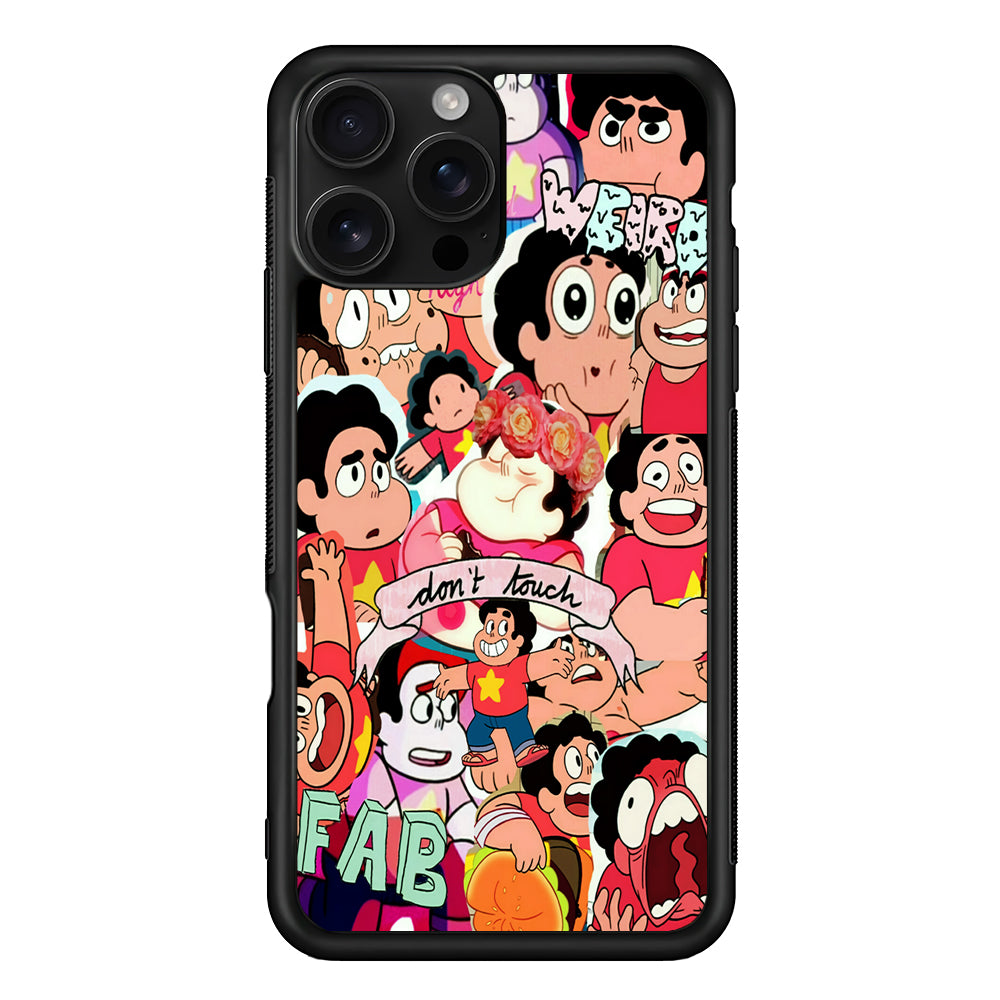 Steven Universe Collection Cartoon iPhone 16 Pro Case | Durable Protective Case for iPhone 16 Pro