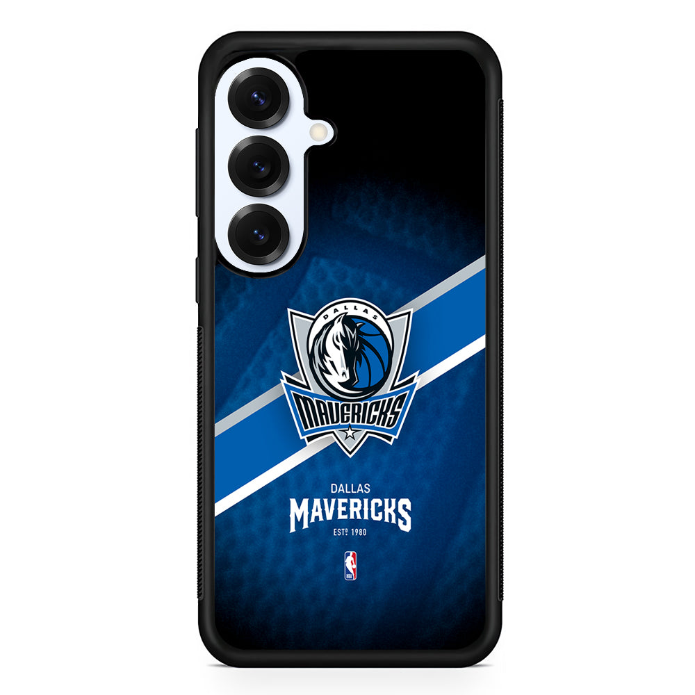 Dallas Mavericks Logo Samsung Galaxy S25 Plus Case | Slim Rubber Cover for Samsung Galaxy S25 Plus