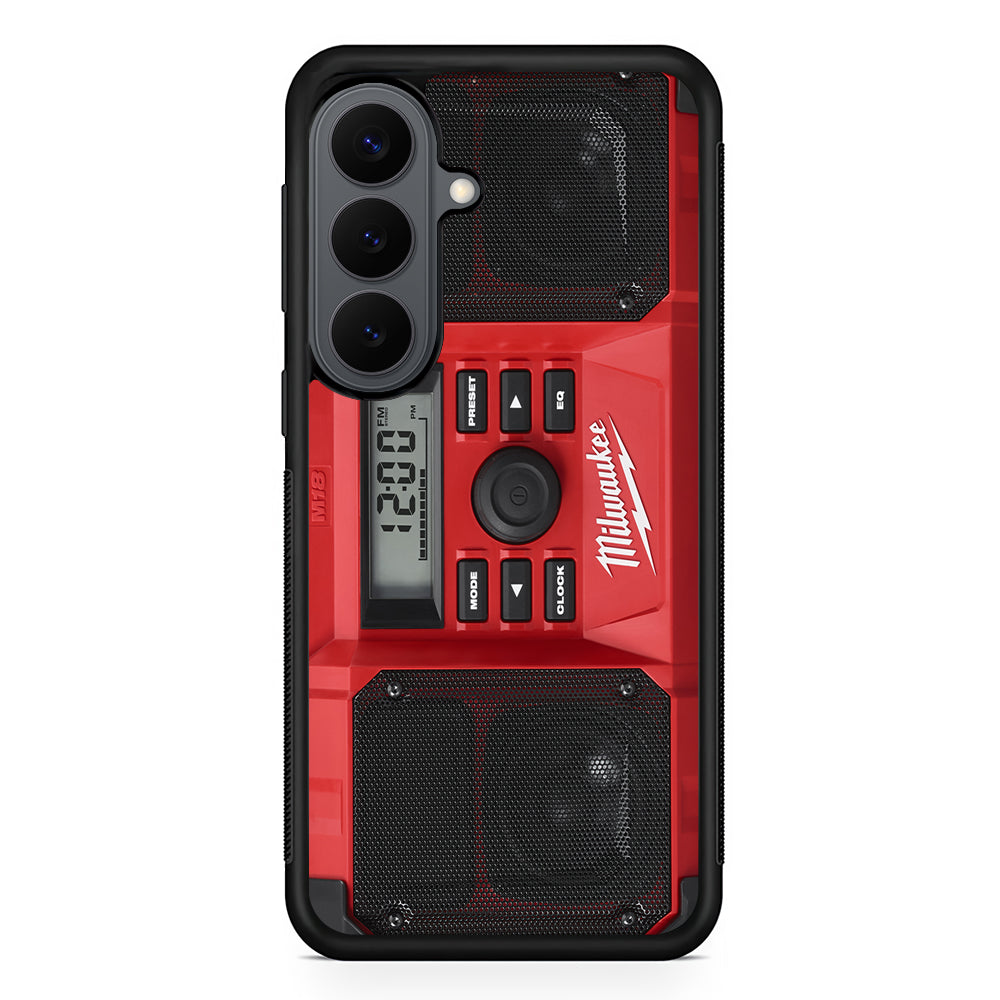 Milwaukee Tool Radio Samsung Galaxy S26 Plus Case | Slim Rubber Case for Samsung Galaxy S26 Plus