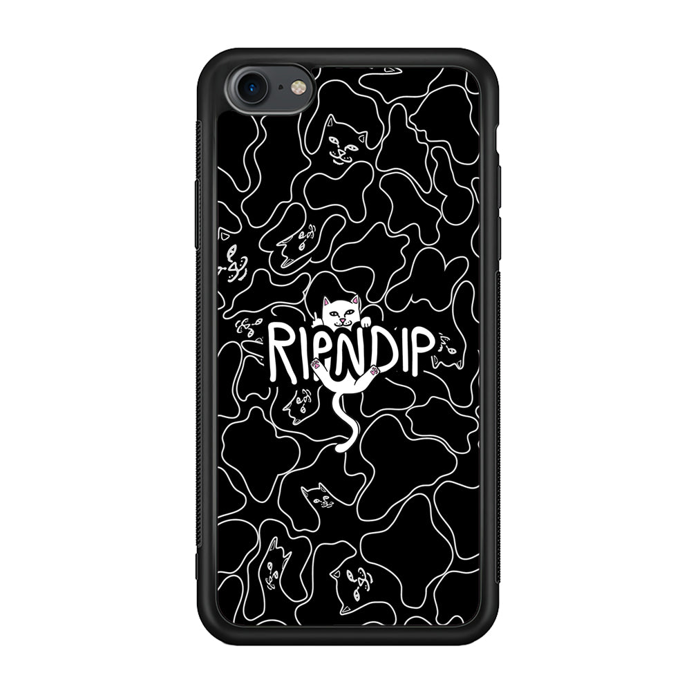 Rip N Dip Black Camo iPhone 8 Case | Slim Rubber Case for iPhone 8
