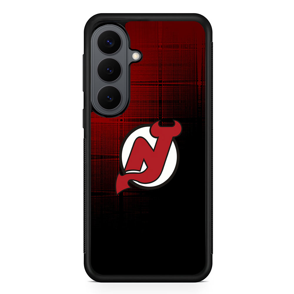 New Jersey Devils Logo Samsung Galaxy S26 Plus Case | Slim Rubber Case for Samsung Galaxy S26 Plus