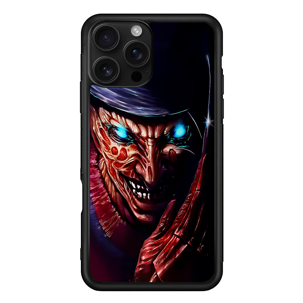 Freddy Krueger A Nightmare iPhone 16 Pro Case | Durable Protective Case for iPhone 16 Pro