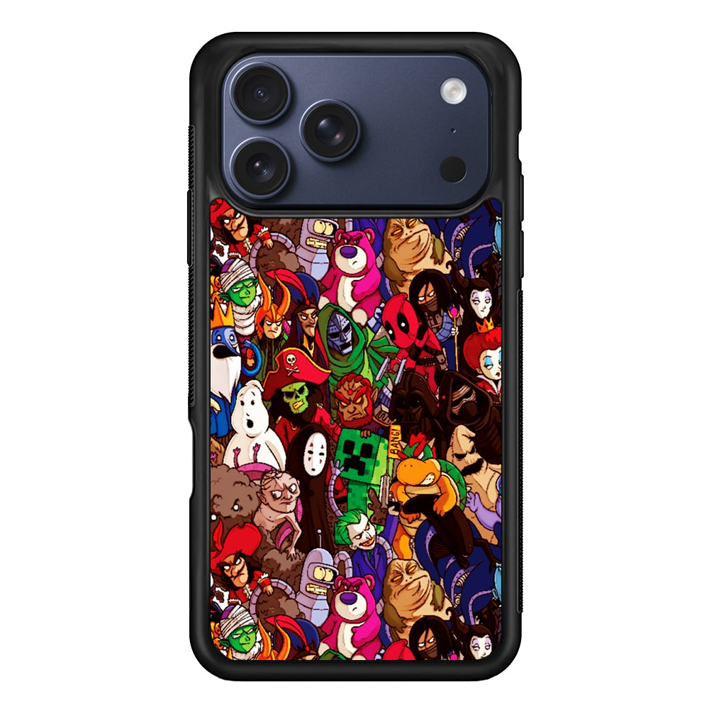Cartoon Villain Collection iPhone 17 Pro Max Case | Slim Protective Cover for iPhone 17 Pro Max