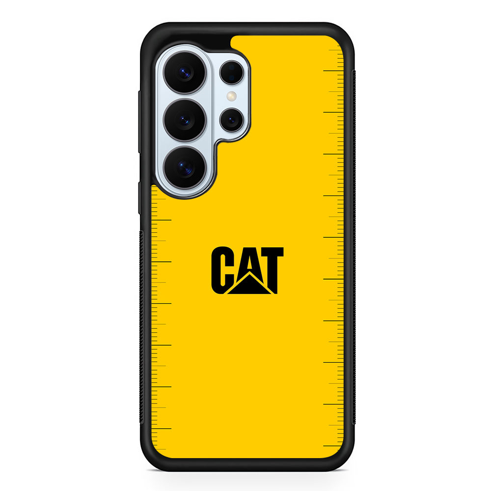 Caterpillar Logo Heavy Duty Samsung Galaxy S26 Ultra Case | Slim Rubber Case for Samsung Galaxy S26 Ultra