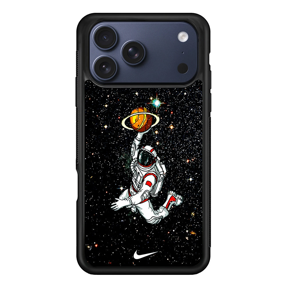 Nike Astronaut Slam Dunk iPhone 17 Pro Max Case | Durable Rubber Case for iPhone 17 Pro Max