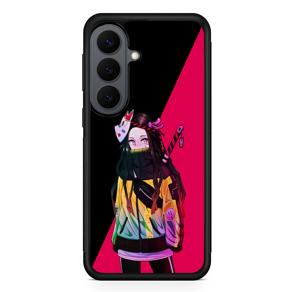 Nezuko Hypebeast Demon Slayer Samsung Galaxy S26 Plus Case | Slim Rubber Case for Samsung Galaxy S26 Plus