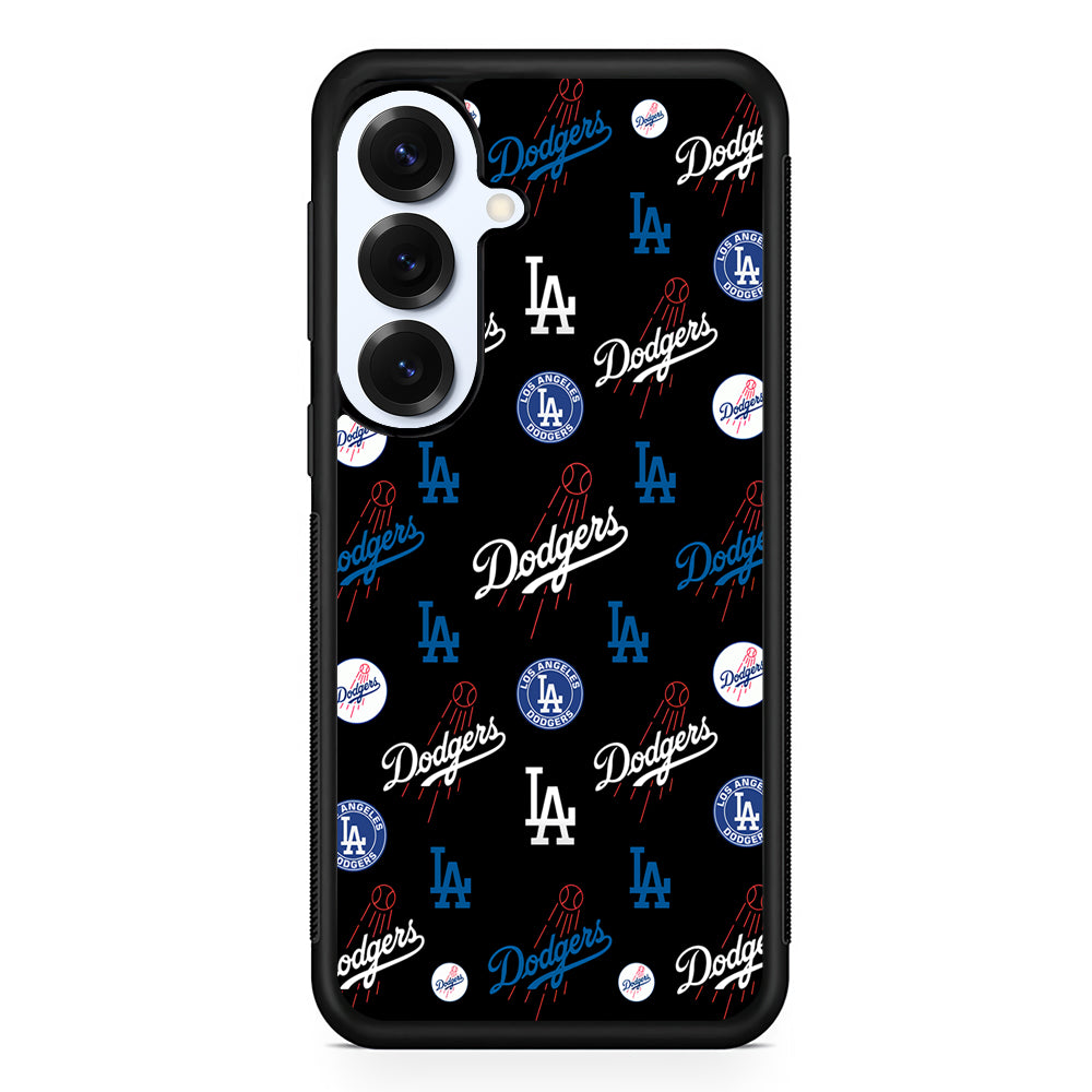 Los Angeles Dodgers Logo Samsung Galaxy S25 Plus Case | Slim Rubber Cover for Samsung Galaxy S25 Plus