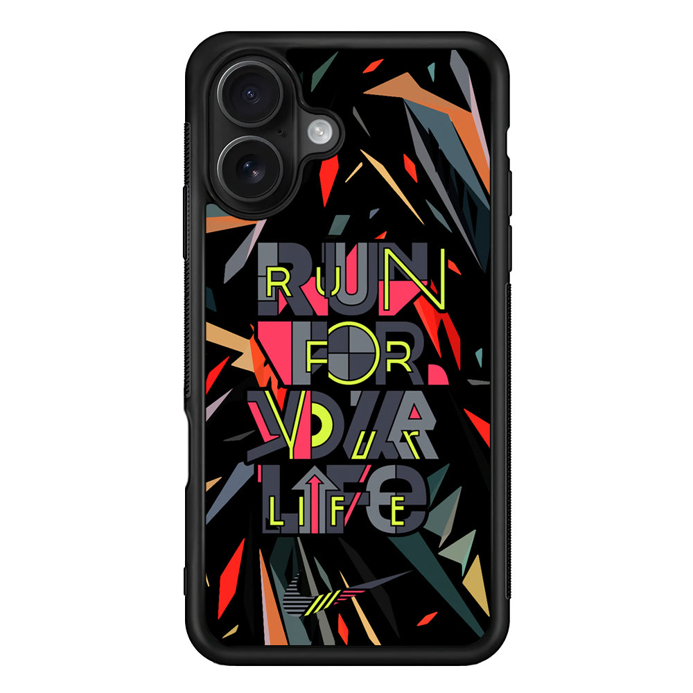 Nike Run for Life iPhone 16 Case - Oxvistore