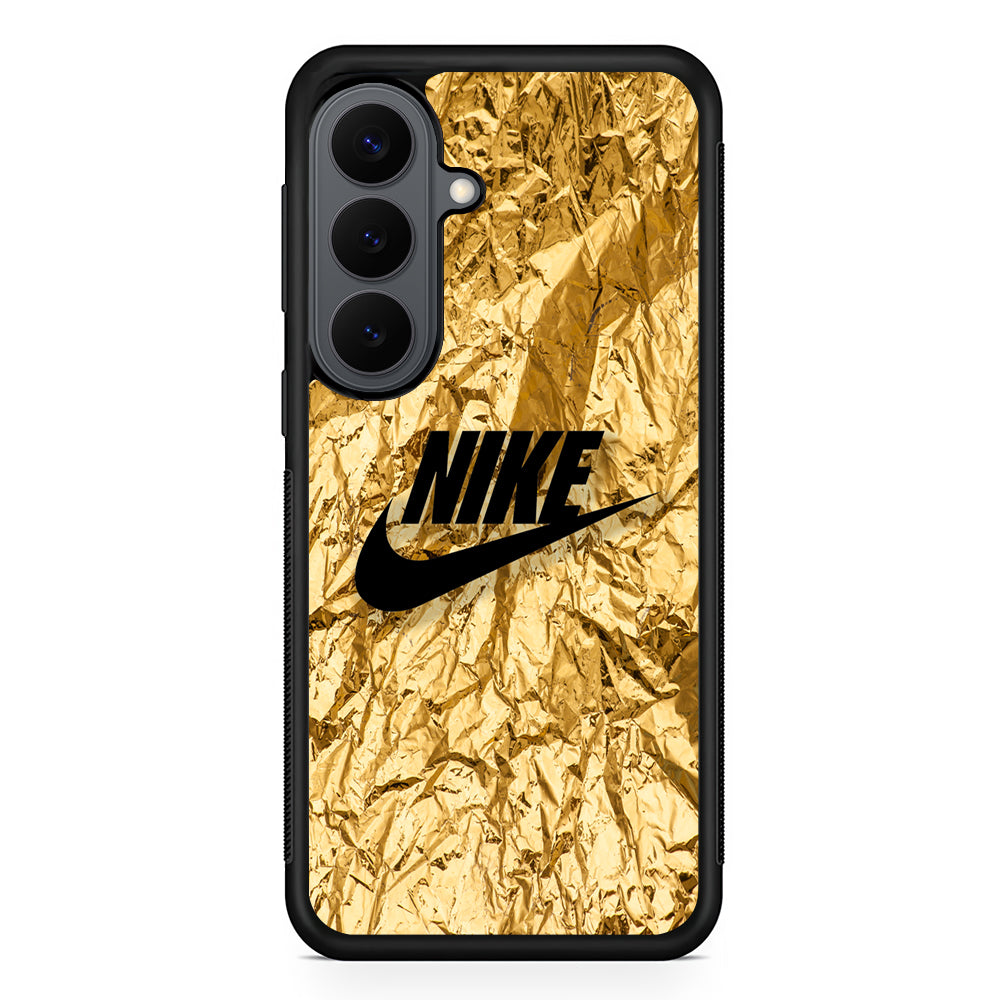 Nike Gold Paper Samsung Galaxy S26 Plus Case | Durable Samsung Galaxy S26 Plus Cover