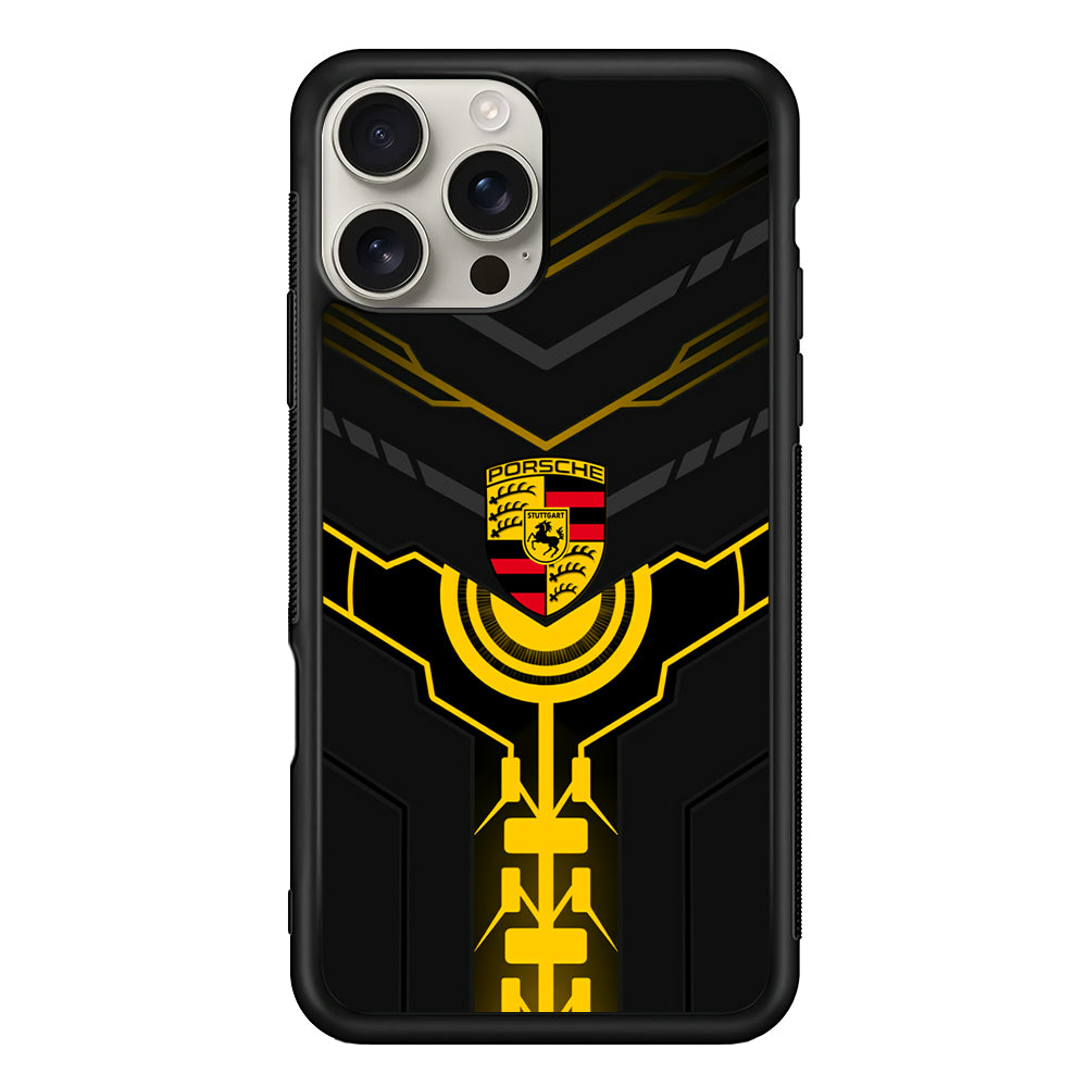 Porsche Lightning Vibes iPhone 16 Pro Max Case | Durable Everyday Protective Cover