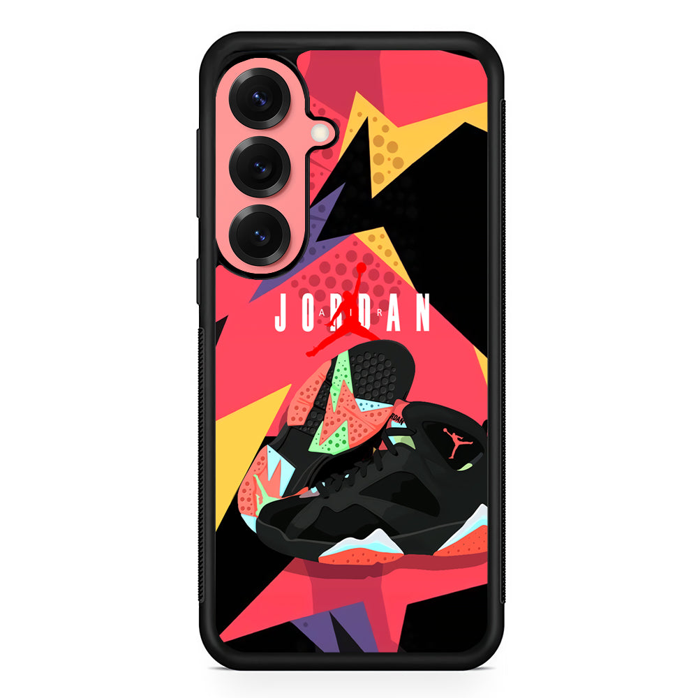 Air Jordan Milestones of Scramble Samsung Galaxy S25 Case | Slim Protective Cover for Samsung Galaxy S25