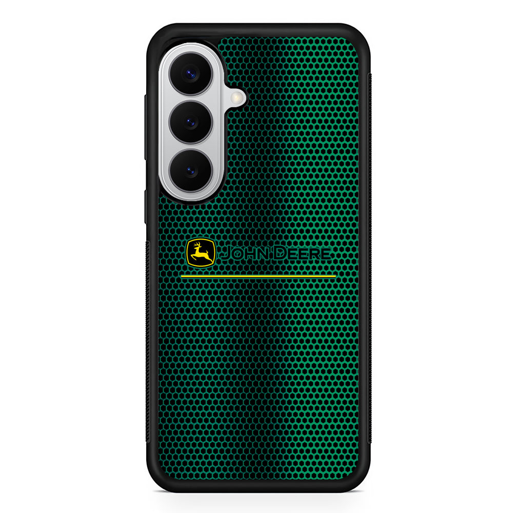 John Deere Luxury Hexagon Samsung Galaxy S26 Case | Slim Rubber Case for Samsung Galaxy S26