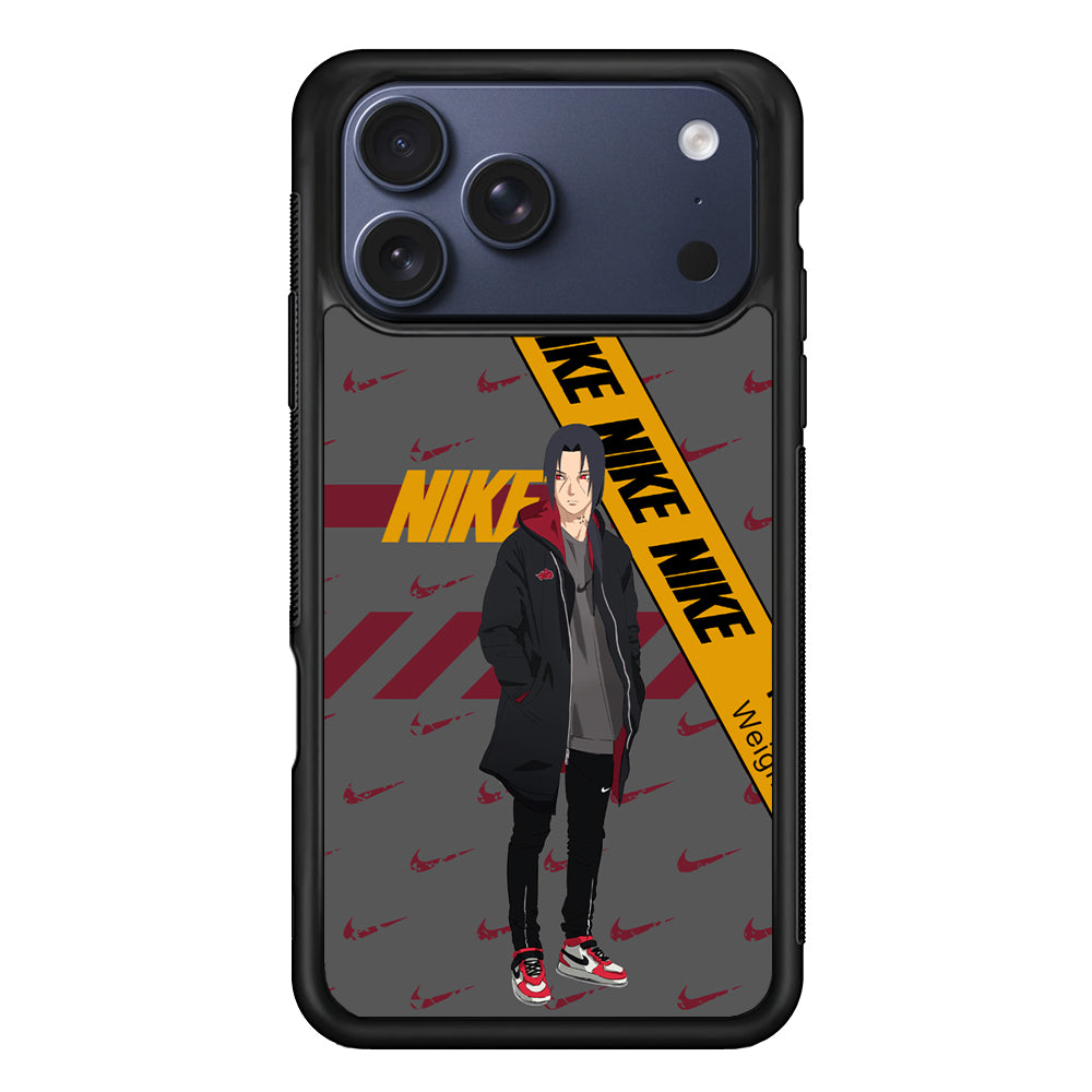 Nike Itachi Casual Suit iPhone 17 Pro Max Case | Durable Rubber Case for iPhone 17 Pro Max