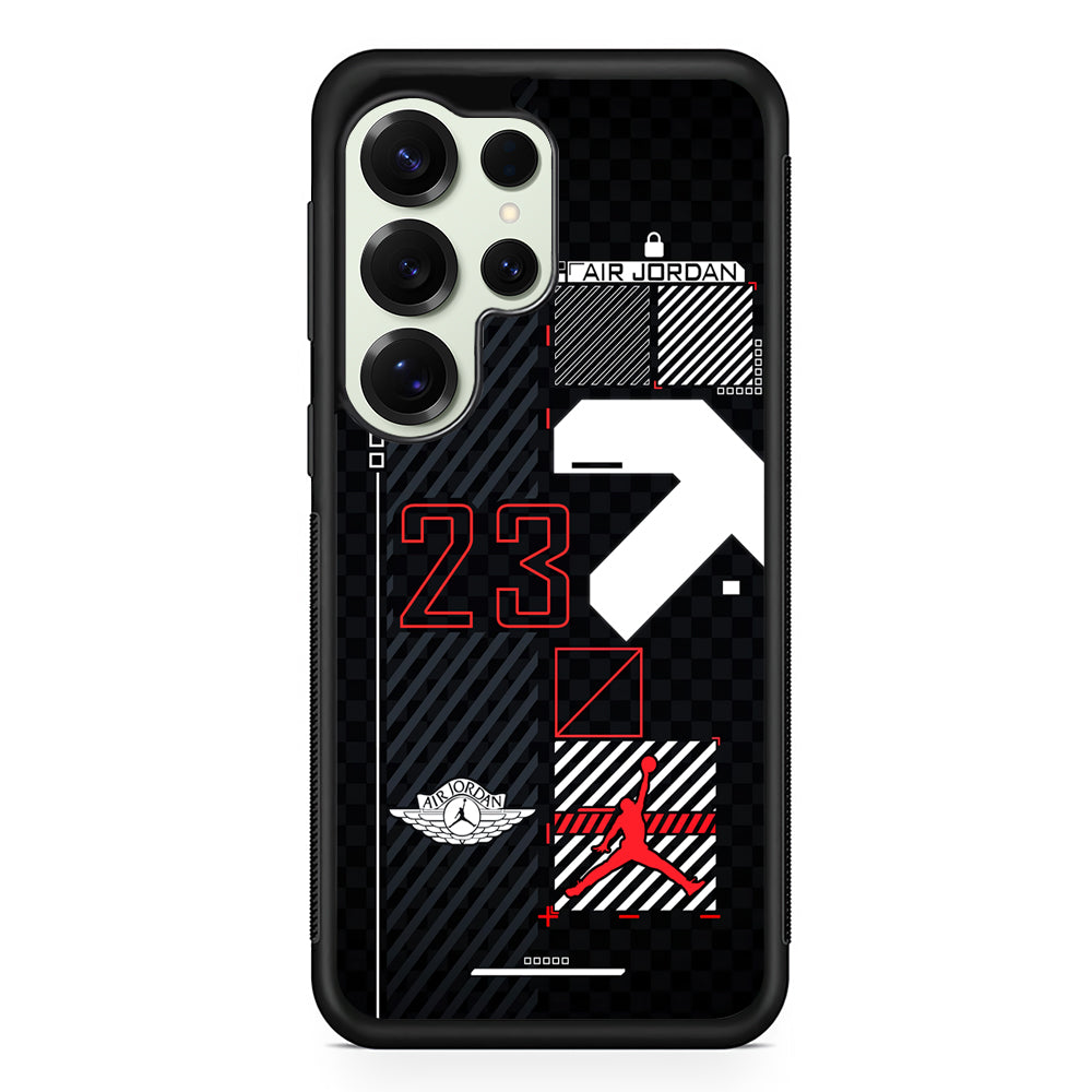 Air Jordan Robot Dome Samsung Galaxy S25 Ultra Case | Durable Rubber Case for Samsung Galaxy S25 Ultra