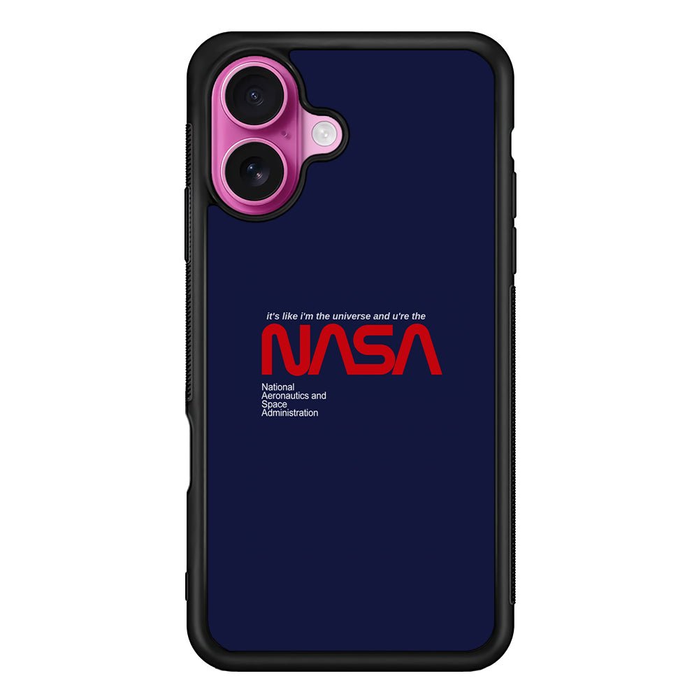Nasa Like The Universe iPhone 17 Case - Slim Rubber Case for iPhone 17