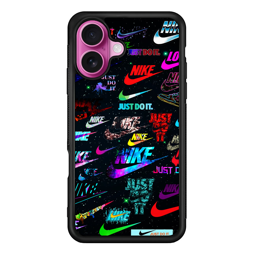 Cool Nike Logo Galaxy iPhone 17 Case - Slim Rubber Case for iPhone 17