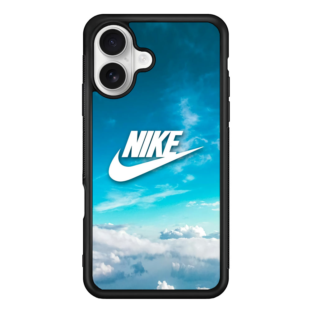 Nike Bluish Cloudy iPhone 16 Plus Case – Slim Fit Protective Phone Case