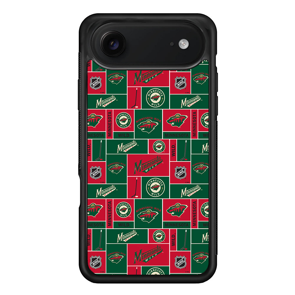 Minnesota Wild Pattern iPhone 17 Air Case | Protective Case for iPhone 17 Air