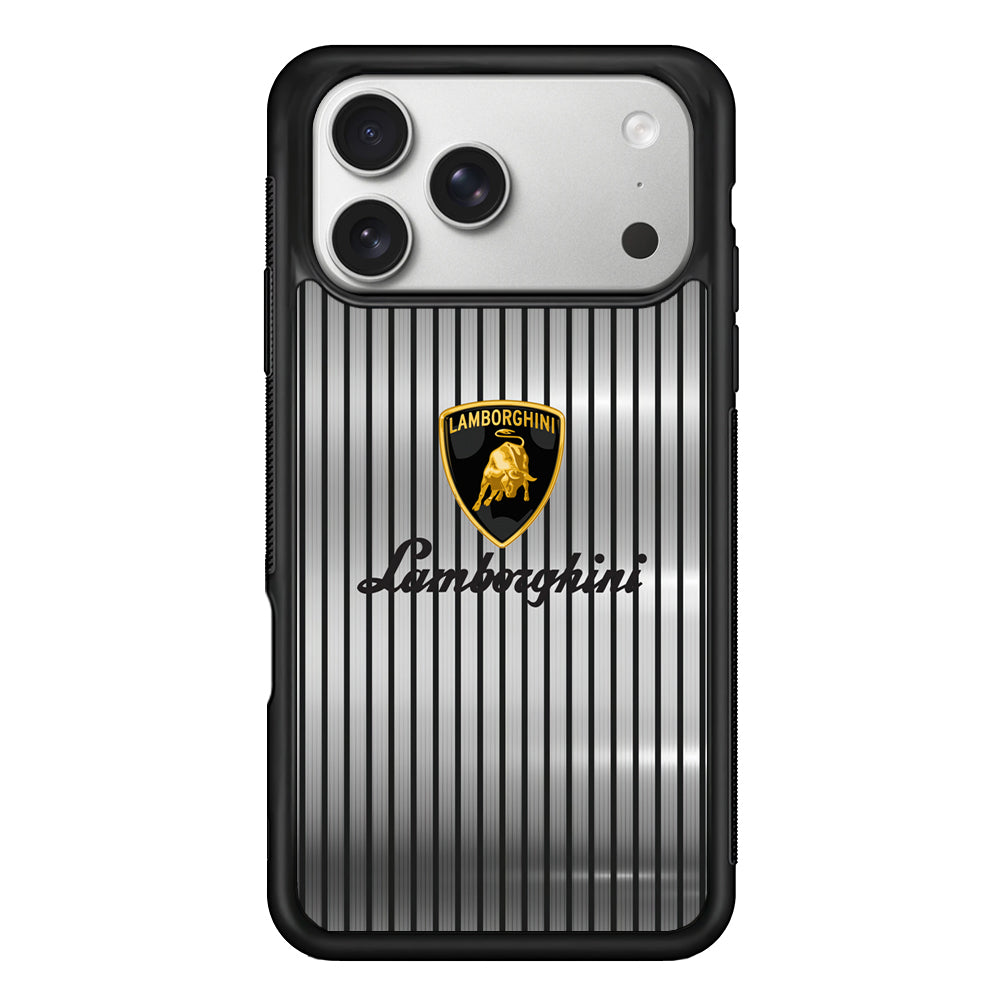 Lamborghini Luxury Curtains iPhone 17 Pro Case | Slim Protective Case for iPhone 17 Pro