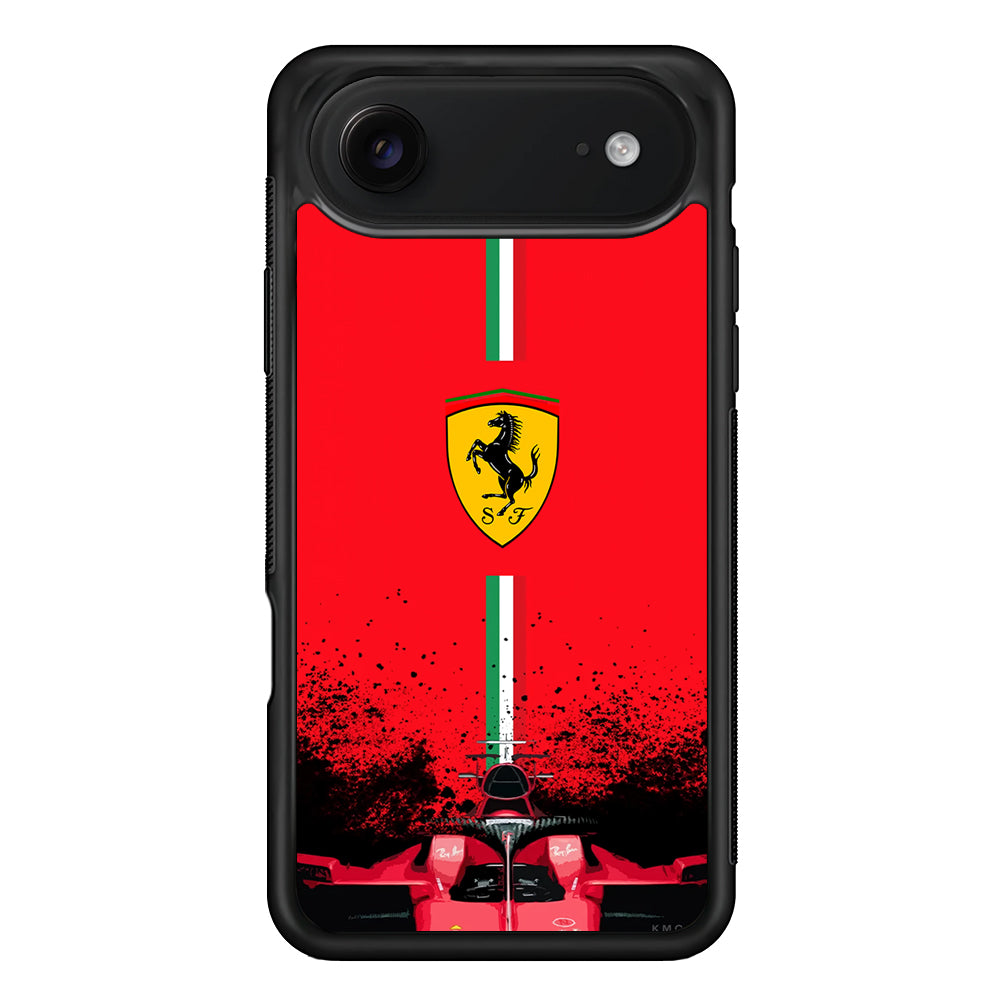 Ferrari Luxury Car Logo iPhone 17 Air Case | Slim Rubber Case for iPhone 17 Air