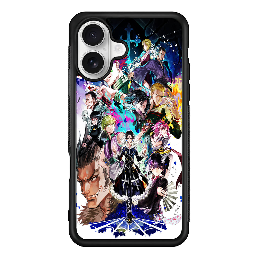 Hunter x Hunter Genei Ryodan iPhone 16 Plus Case | Durable Protective Rubber Cover