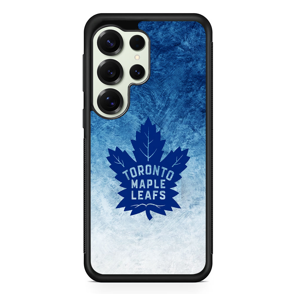 Toronto Maple Leafs Logo Samsung Galaxy S25 Ultra Case | Durable Rubber Case for Samsung Galaxy S25 Ultra