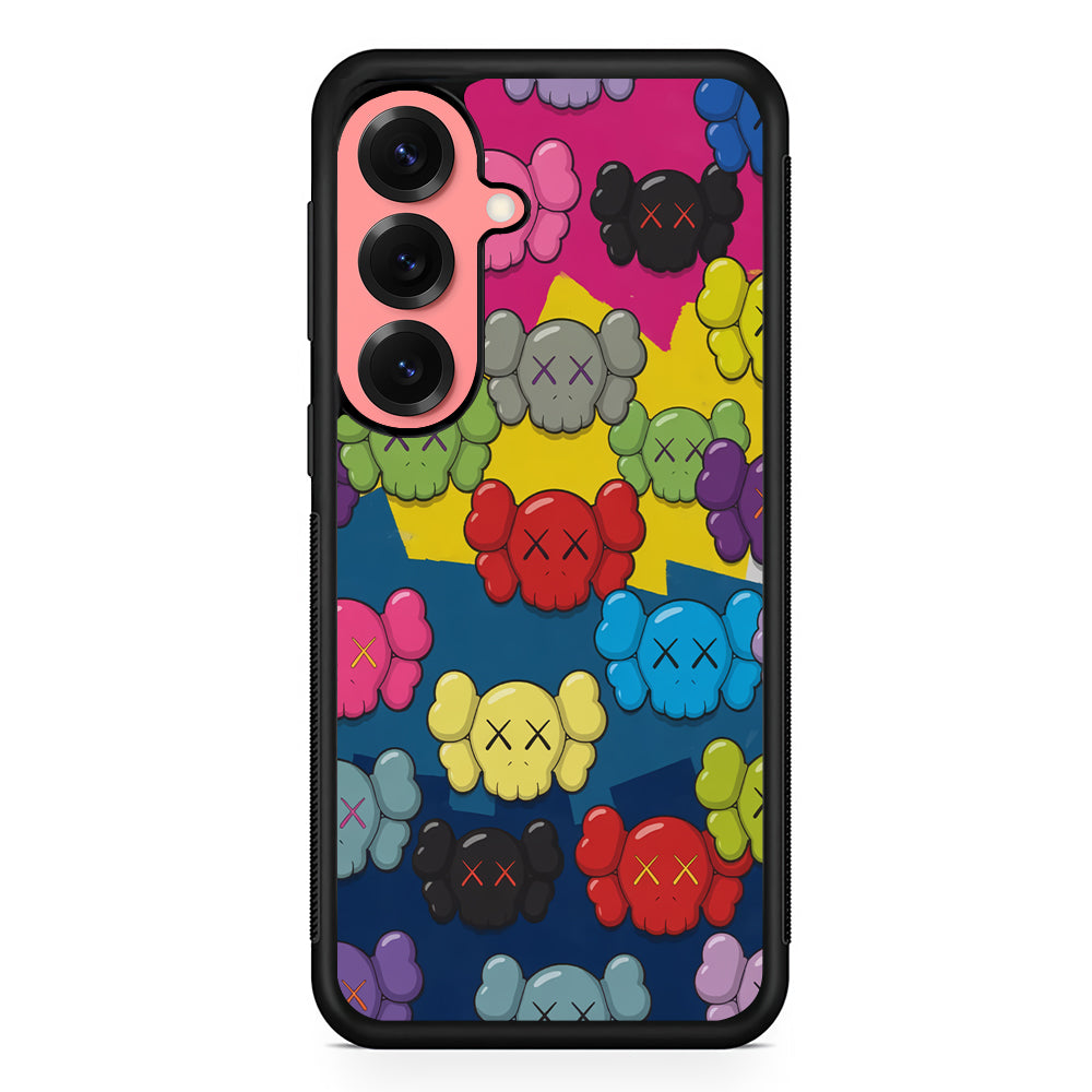 Kaws Pop Parade Samsung Galaxy S25 Case | Slim Rubber Case for Samsung Galaxy S25