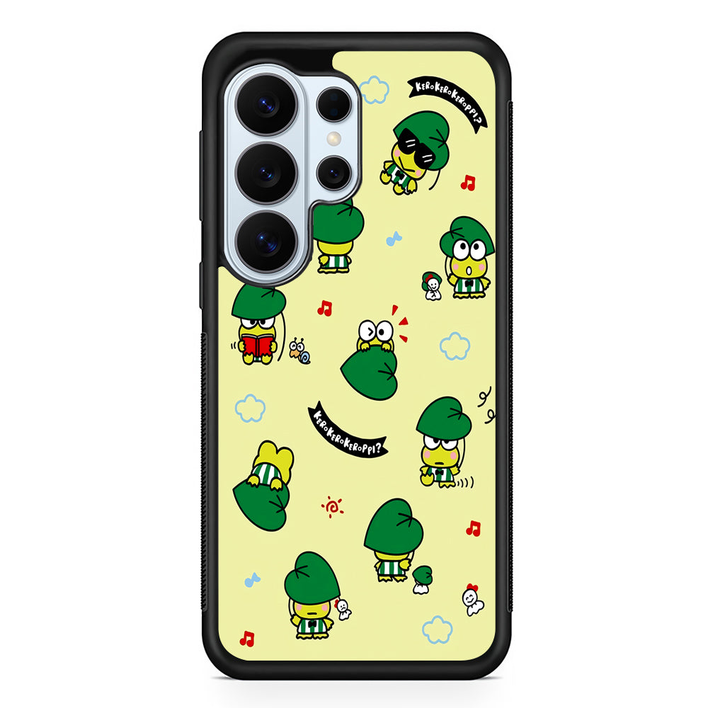Keroppi Frog Activity Cartoon Samsung Galaxy S26 Ultra Case | Protective Phone Cover