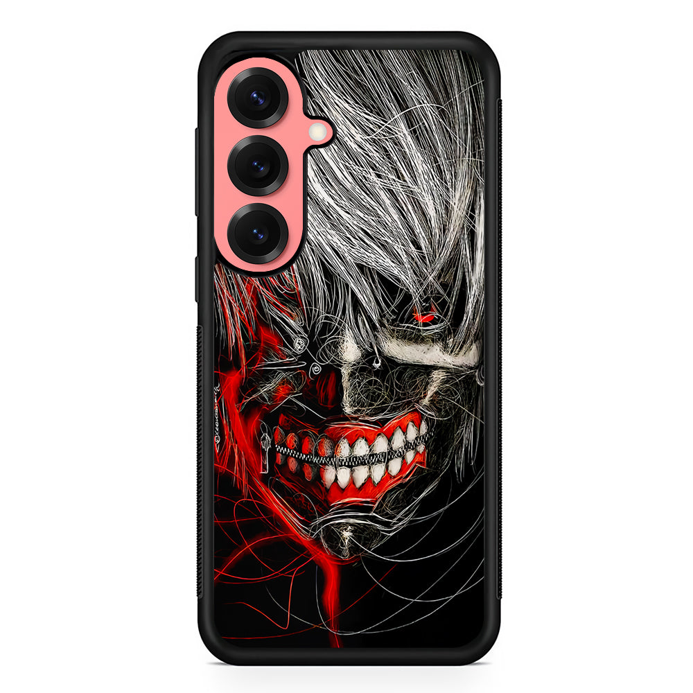 Ken Kaneki Tokyo Ghoul Art Samsung Galaxy S25 Case | Protective Case for Samsung Galaxy S25