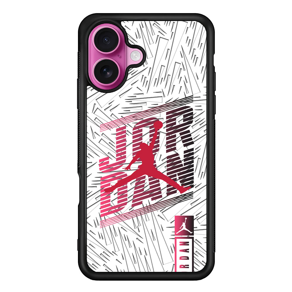 Air Jordan Going Ahead iPhone 17 Case - Slim Rubber Case for iPhone 17