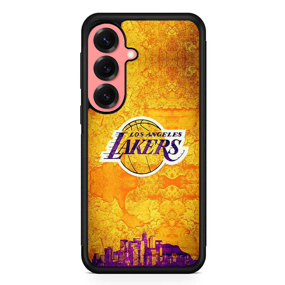 Los Angeles Lakers Pattern Samsung Galaxy S25 Case | Protective Case for Samsung Galaxy S25