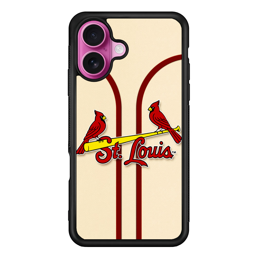 St. Louis Cardinals Jersey iPhone 17 Case | Slim Protective Rubber Phone Cover