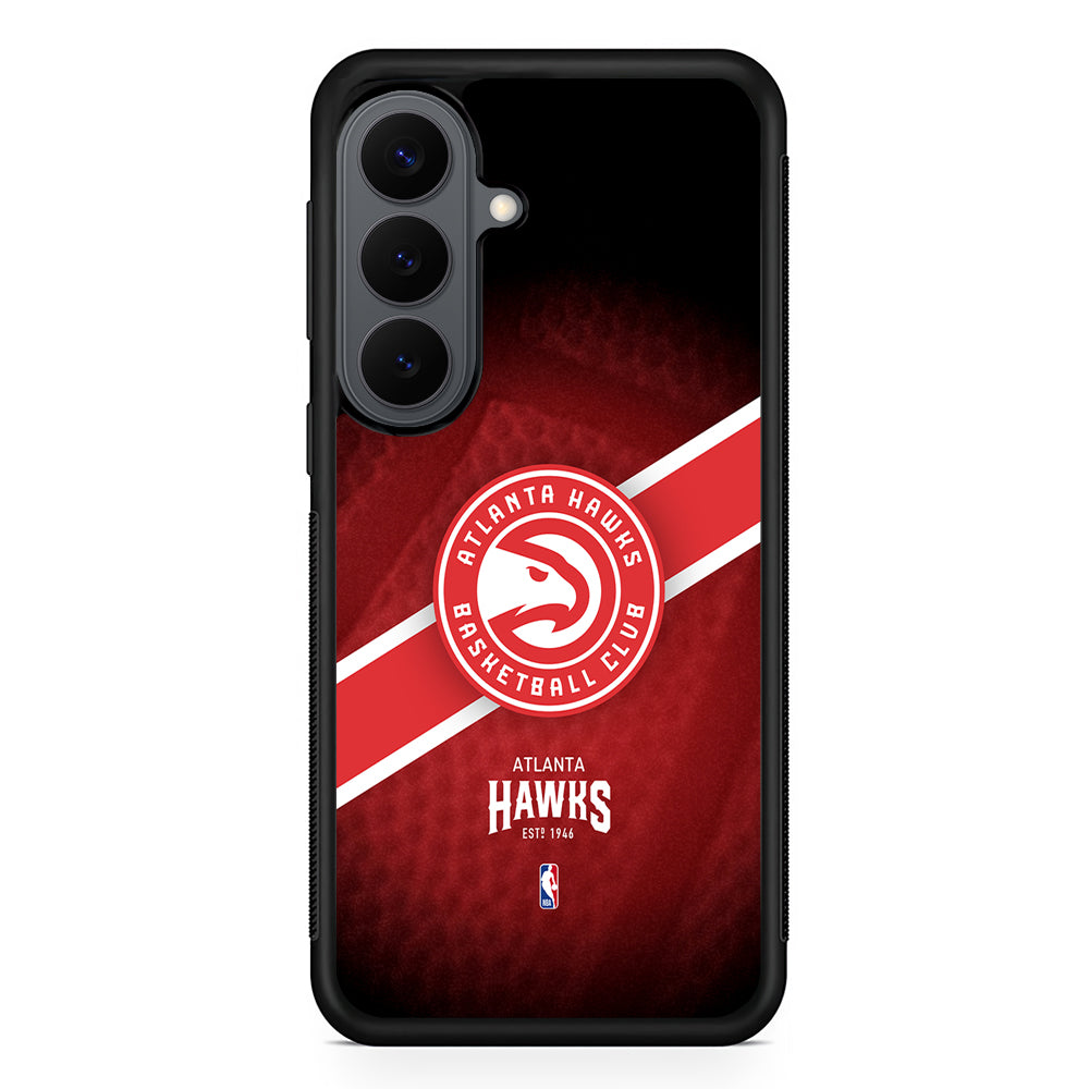 Atlanta Hawks Logo Samsung Galaxy S26 Plus Case | Slim Rubber Case for Samsung Galaxy S26 Plus
