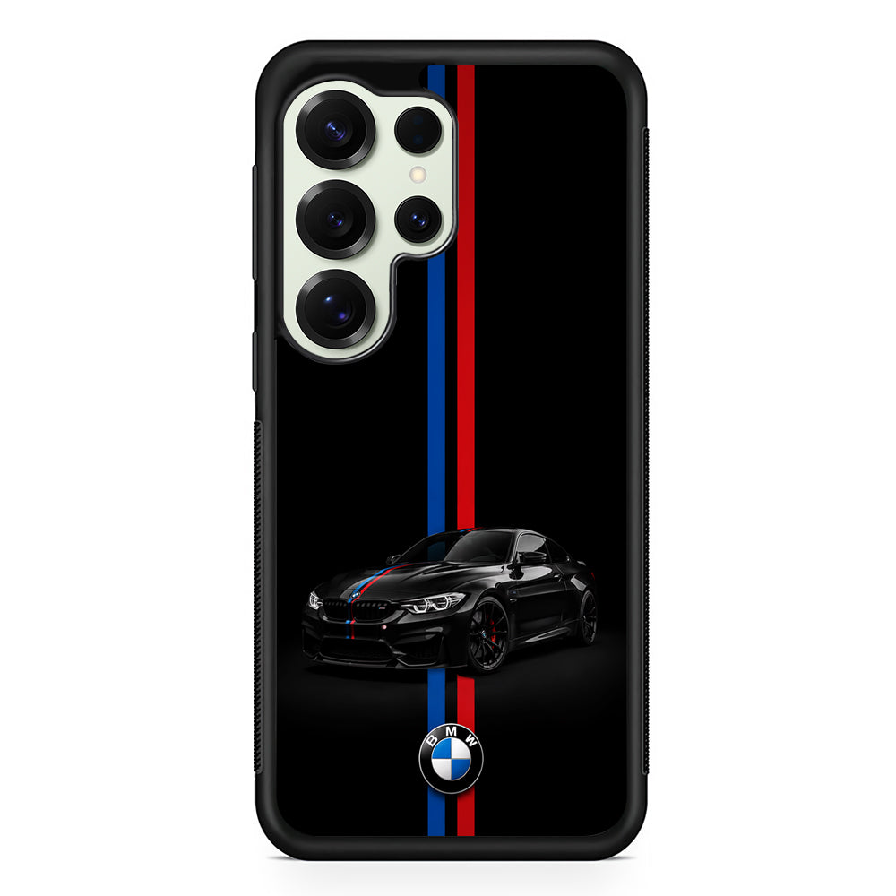 BMW M4 Coupe Racing Stripe Samsung Galaxy S25 Ultra Case | Slim Rubber Case for Samsung Galaxy S25 Ultra