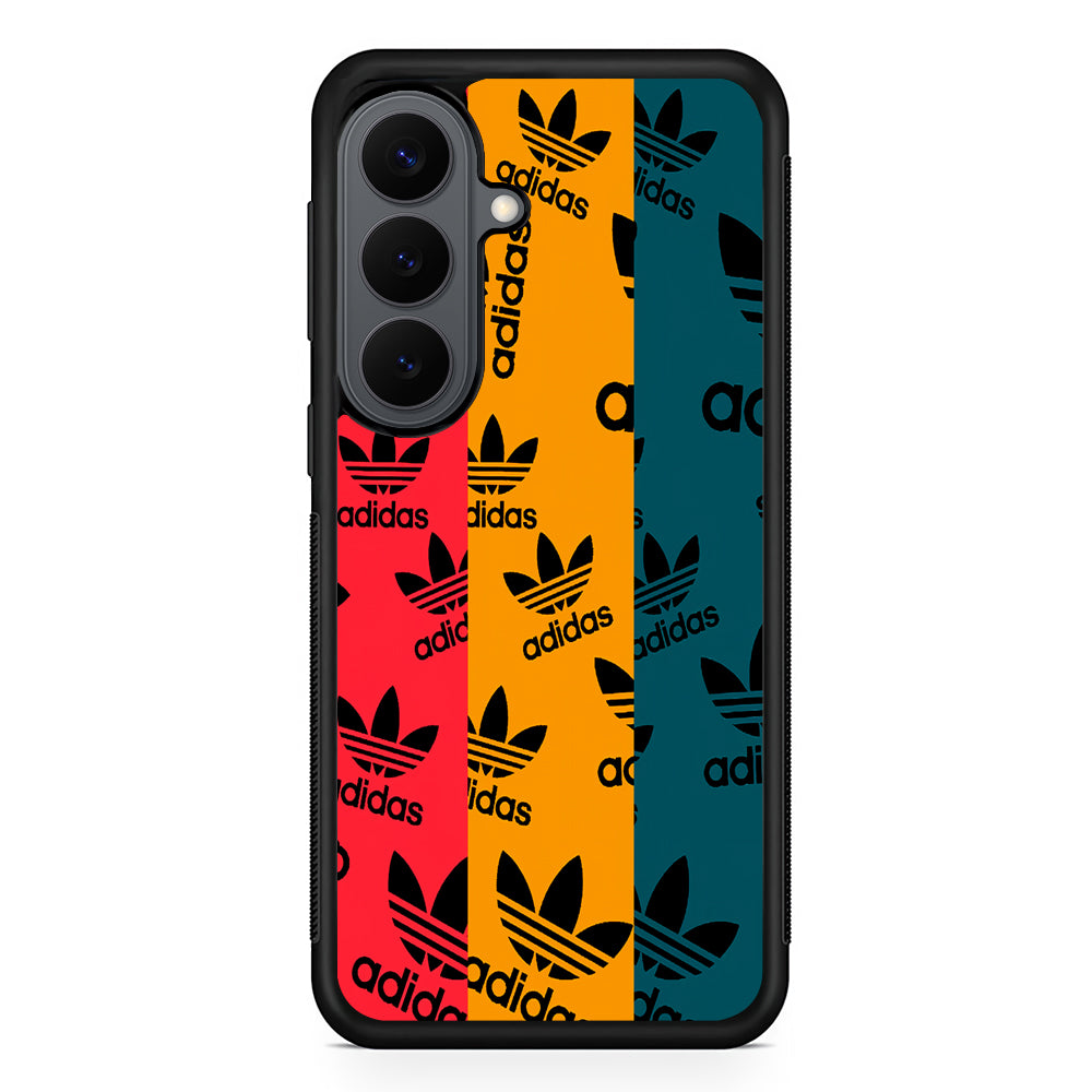 Adidas Logo Three Colours Samsung Galaxy S26 Plus Case | Durable Samsung Galaxy S26 Plus Cover