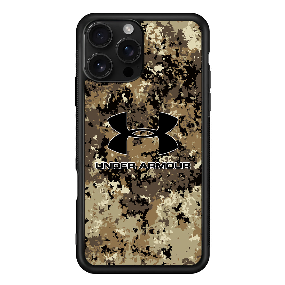Under Armour Hunting Camouflage iPhone 16 Pro Case | Slim Rubber Case for iPhone 16 Pro