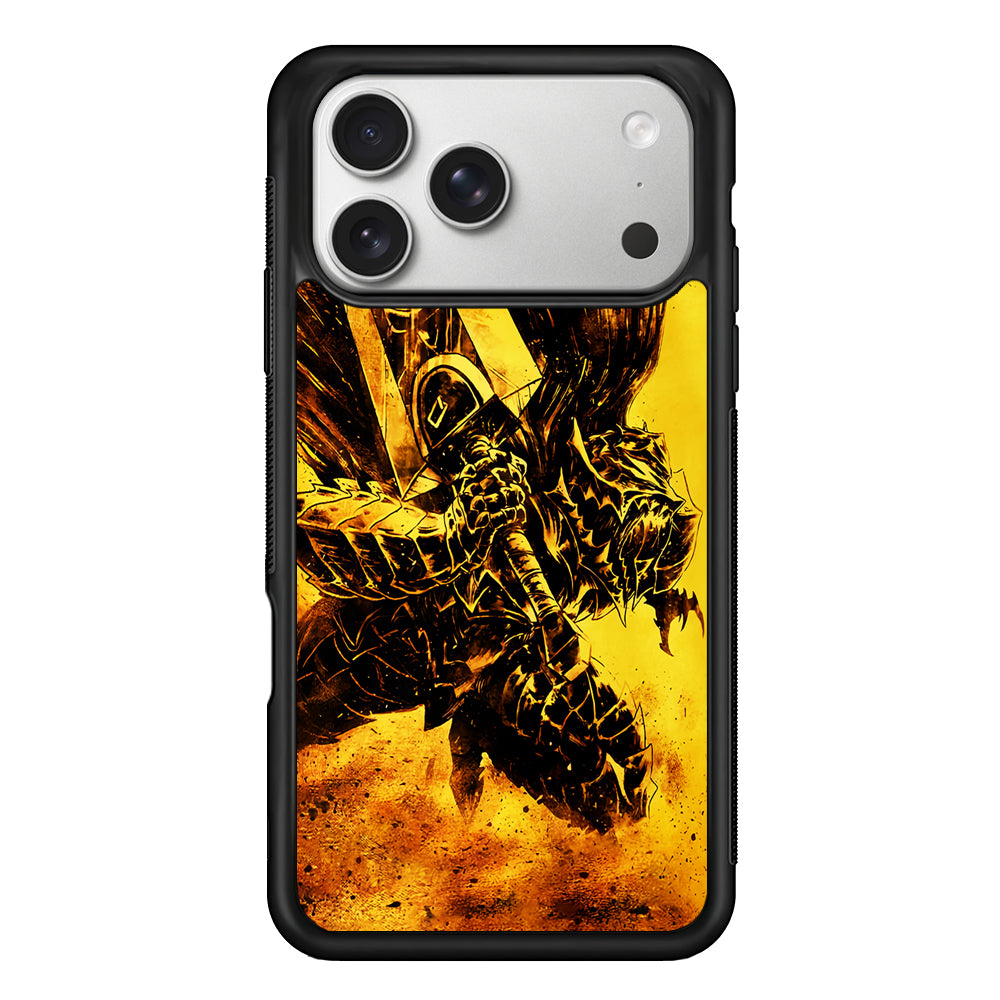 Guts Berserk Swordsman Comic iPhone 17 Pro Case | Slim Rubber Case for iPhone 17 Pro