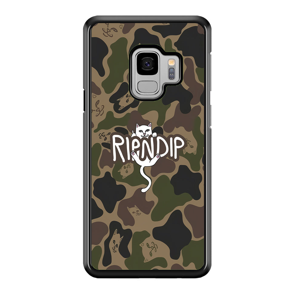 Rip N Dip Green Camo Samsung Galaxy S9 Case | Slim Rubber Case for Samsung Galaxy S9