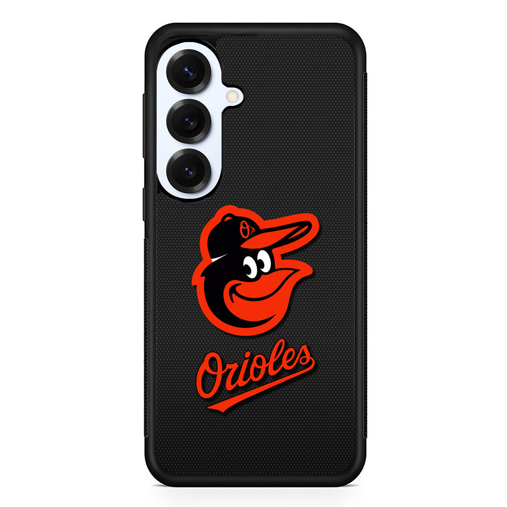 Baltimore Orioles Logo Samsung Galaxy S25 Plus Case | Slim Rubber Cover for Samsung Galaxy S25 Plus