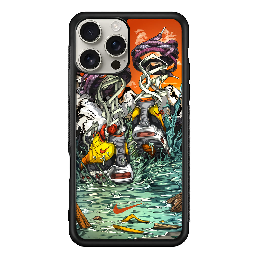 Nike Form of Art Noise iPhone 16 Pro Max Case | Durable Everyday Protective Cover