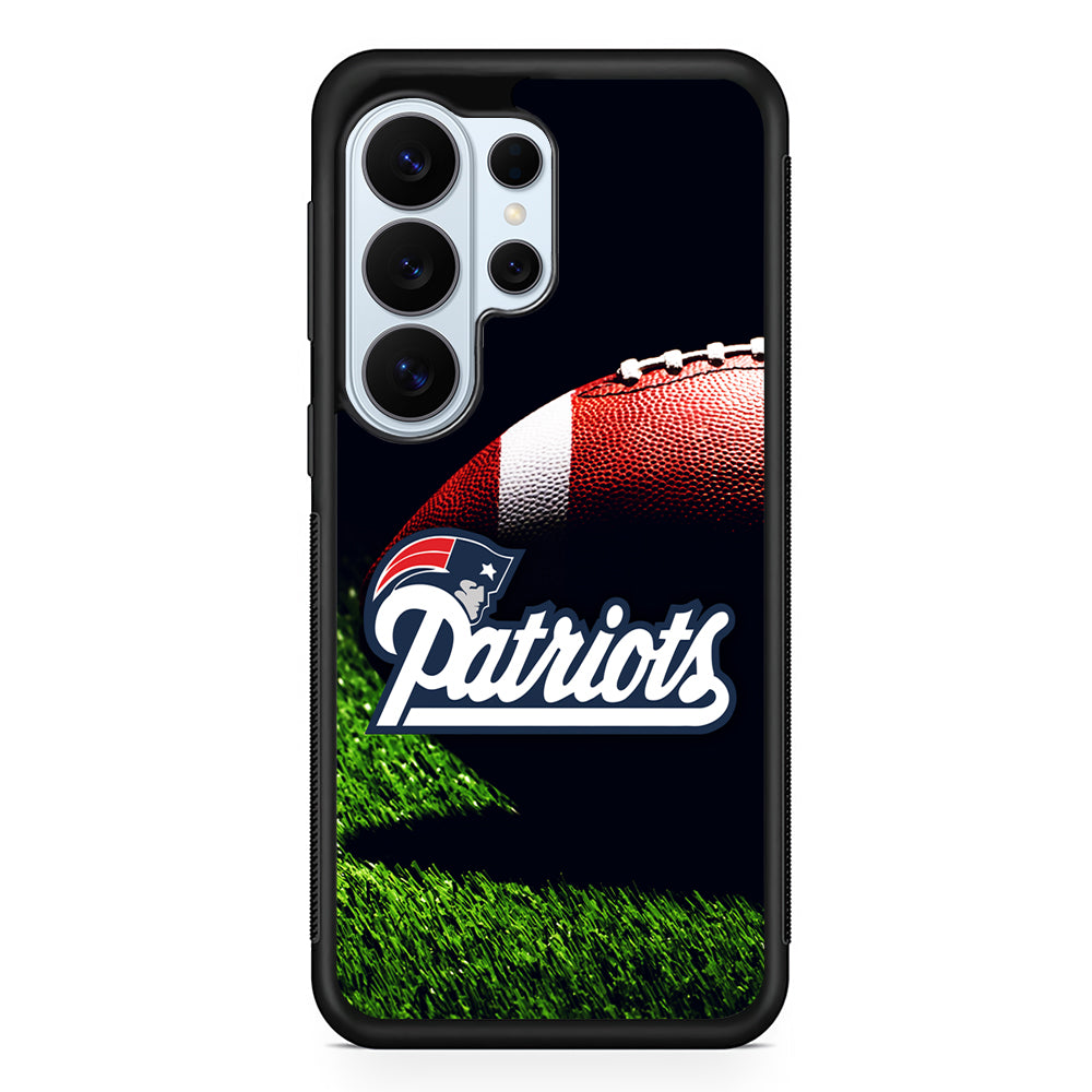 New England Patriots Ball Samsung Galaxy S26 Ultra Case | Protective Phone Cover