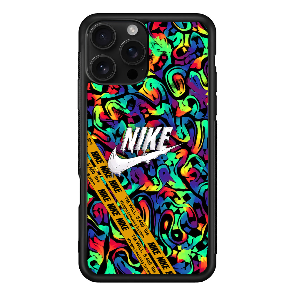 Nike Brushing The Canvas iPhone 16 Pro Case - Stylish Protective Cover for iPhone 16 Pro