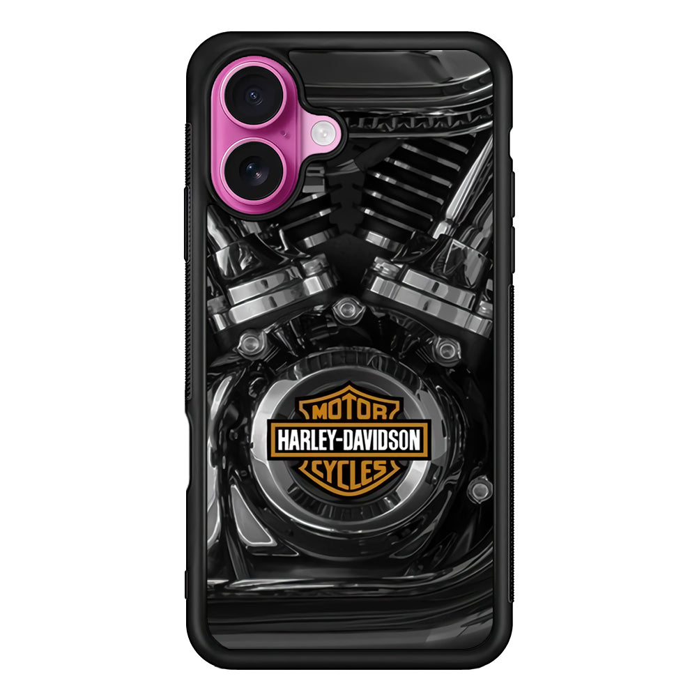Harley Davidson The Torque iPhone 17 Case - Slim Rubber Case for iPhone 17