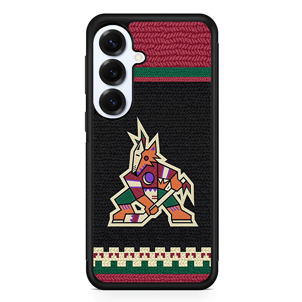 Arizona Coyotes Pattern Samsung Galaxy S25 Plus Case | Slim Rubber Cover for Samsung Galaxy S25 Plus